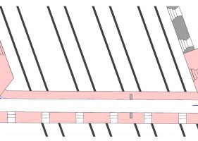 Gangunterbahnschienen